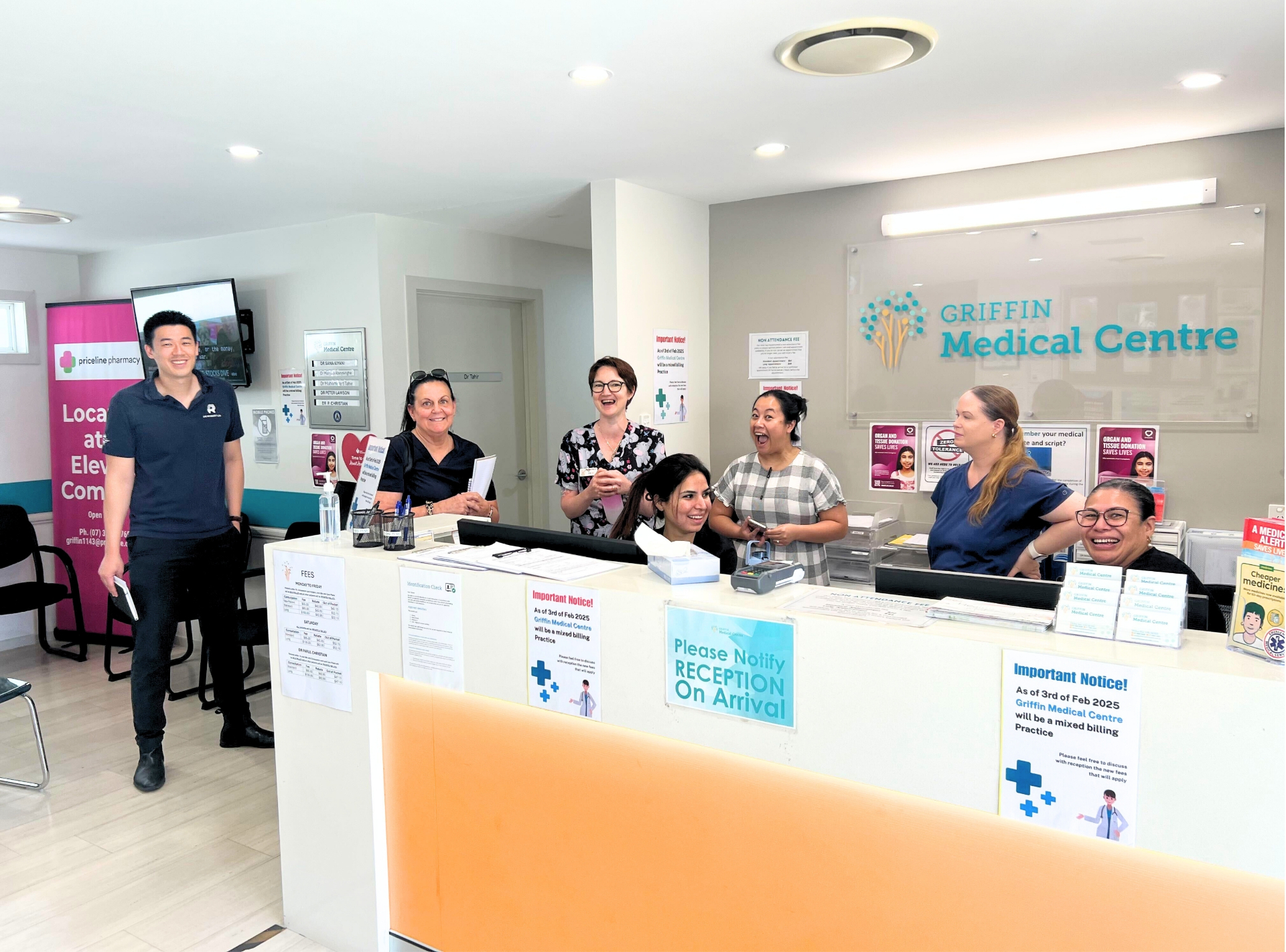 The Griffin Medical Centre team
